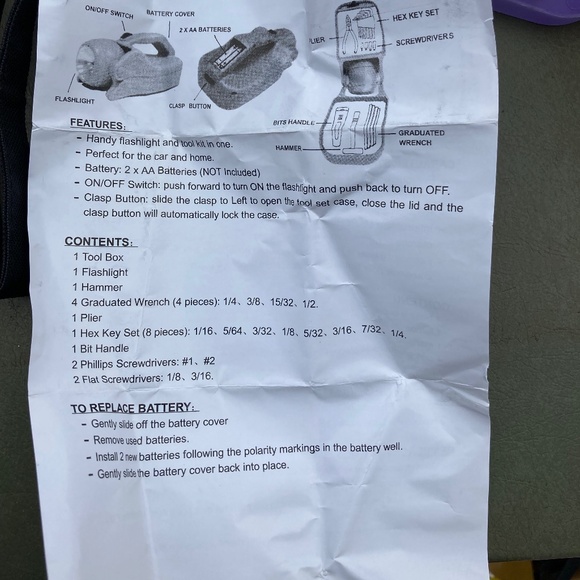 Multi-Tool Kit New in Box - Picture 4 of 6